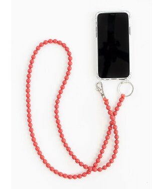 Ina Seifart Phone Necklace, raspberry -  raspberry