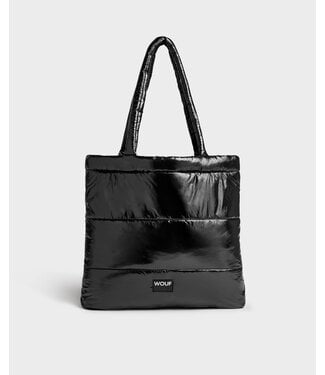 Wouf Black Glossy Tote bag