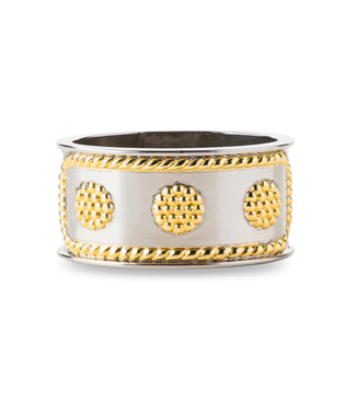 Juliska Berry & Thread Gold/Silver Napkin Ring