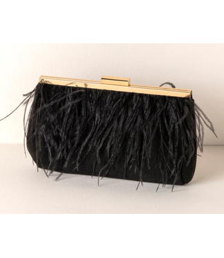 Shiraleah Black Filomena Clutch