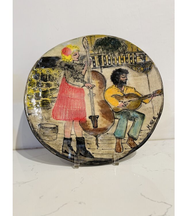 Music Ceramic Plate