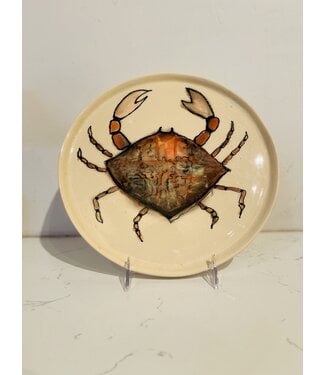 Art Satsuma Ceramic Seafood Plate