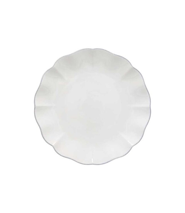 Rosa Dinner Plate White