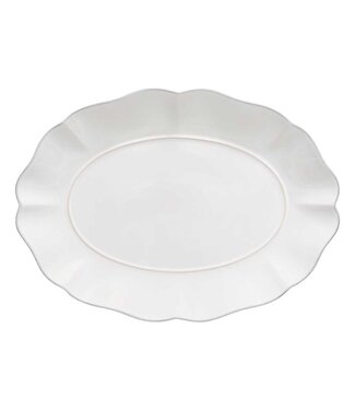 Costa Nova / Casafina Rosa Platter 16'' Oval White
