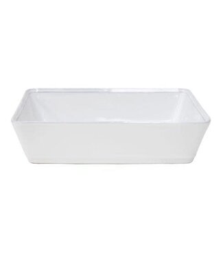 Costa Nova / Casafina Friso Baker Rectangle 12'' White