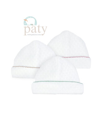 Paty White Saylor Beanie