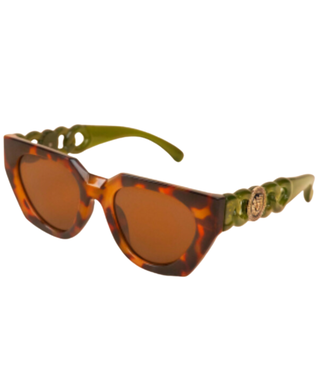 Powder Zelia Tortoiseshell Sunglasses