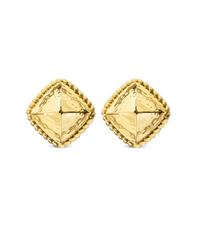 Blandine Stud Earrings in Gold Blandine Stud Earrings