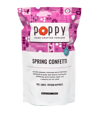 Poppy Handcrafted Popcorn Spring Confetti Market Bag