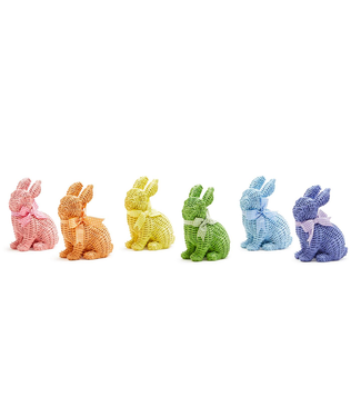 Two's Company Easter Bunny with Bow