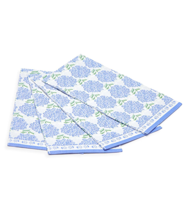 Hydrangea 3-Ply Paper Napkins/Guest Towel