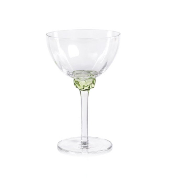 Colette Martini / Cocktail Optic Glass S/2