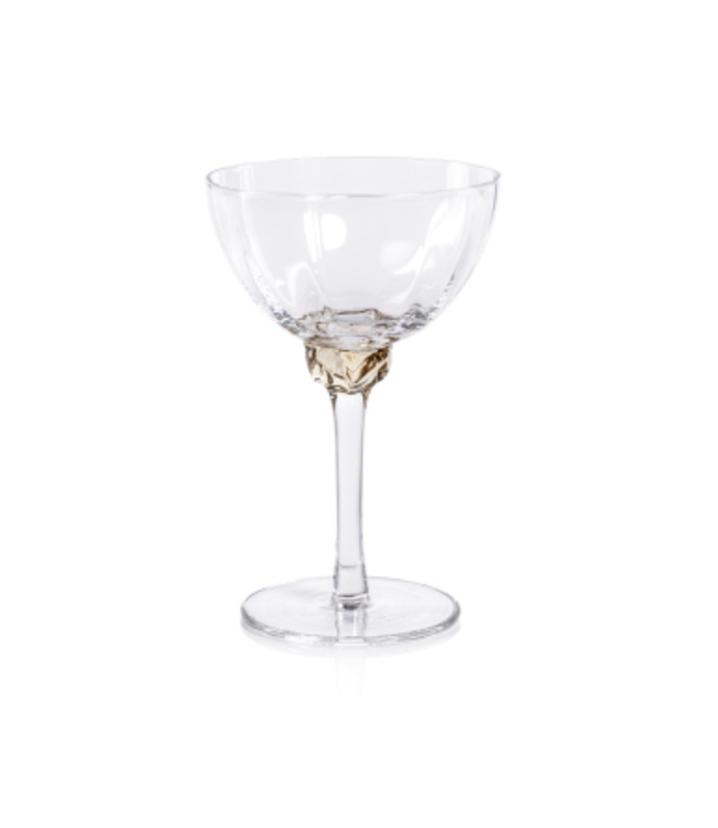 Colette Martini / Cocktail Optic Glass S/2