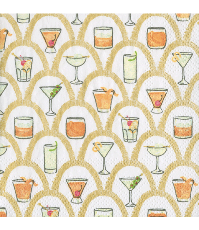 Deco Cocktail Napkins