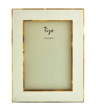 Tizo Bone Resin Frame Faux Horn 4 x 6