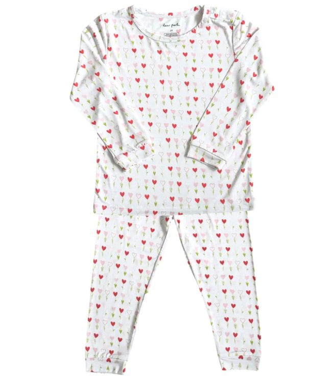Toddler Pajama Set in Growing Love