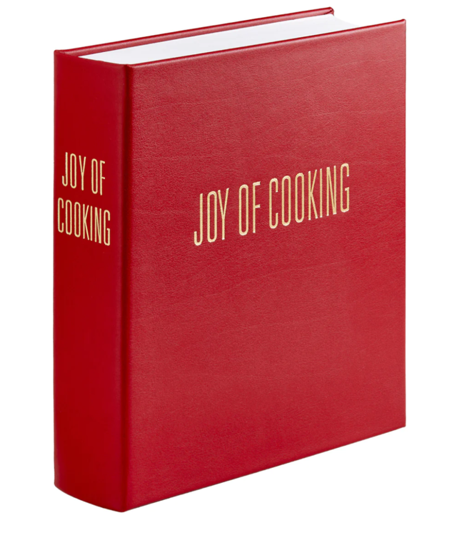 Joy of Cooking Red Leather