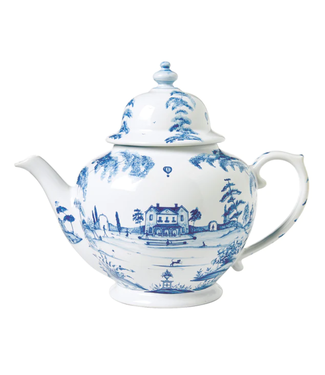 Juliska Country Estate Delft Blue Teapot Main House