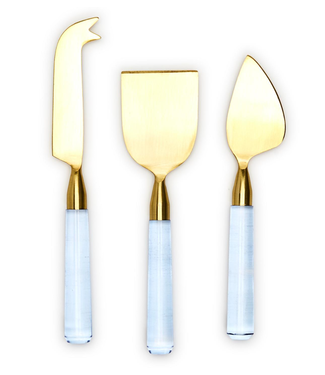 Two's Company Blue Skies Cheese Knives (sold separately)