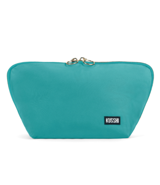 Kusshi Signature Seafoam Green/Orange Bag