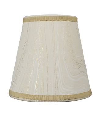 Maison Maison Ivory Marbleized Paper Shade to fit Poldina Pro lamp