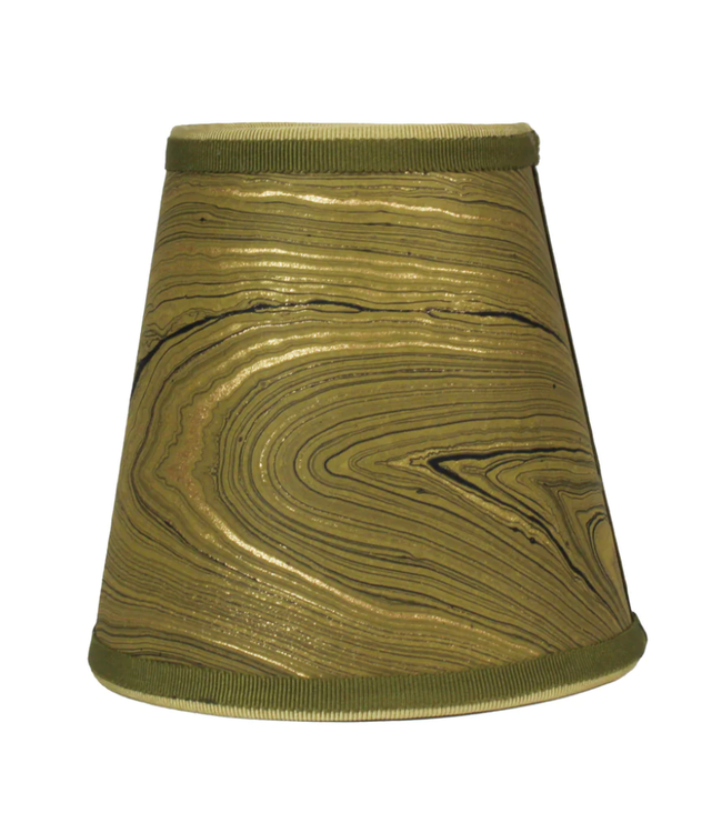 Sage Marbleized Paper Shade to fit Poldina Pro lamp