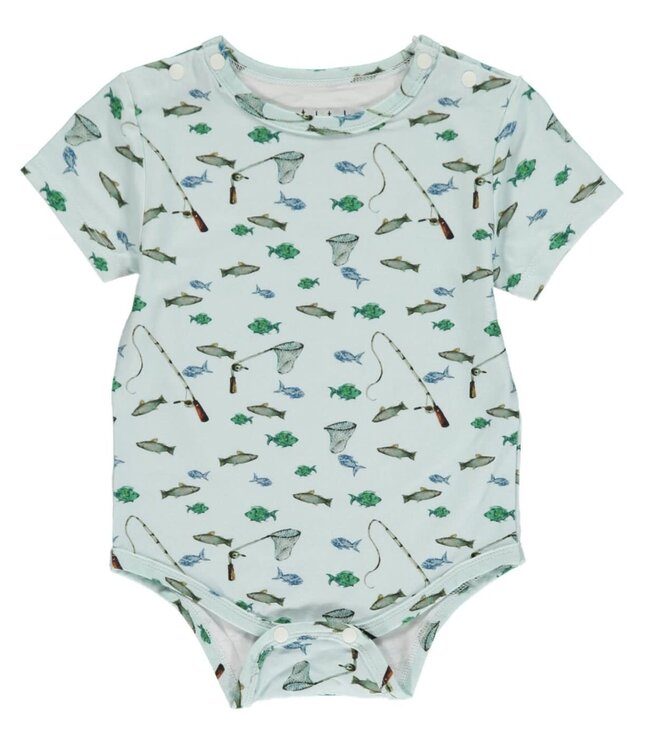 Nautical Fishing Classic Onesie
