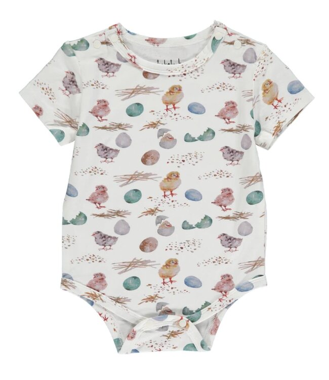 Spring Chicks & Eggs Classic Onesie