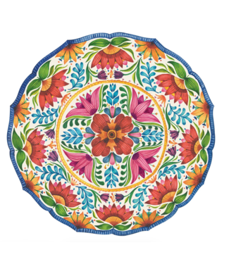 Hester and Cook Die-Cut Fiesta Floral Placemat - 12  Sheets