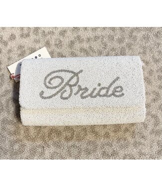 Tiana Designs Medium Structured Clutch - Bride