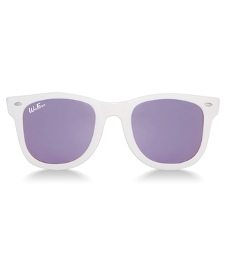 Weefarers Polarized WeeFarers® White with Purple 4-6y