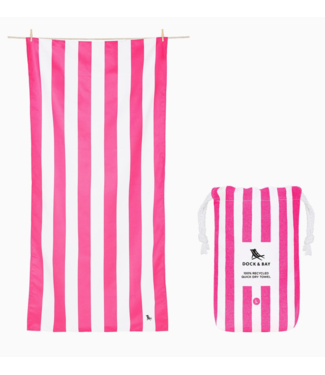 Dock & Bay Quick Dry Towels - Phi Phi Pink - Extra Large (78x35 in)