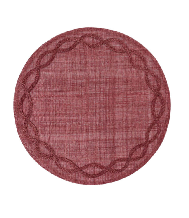 Tuileries Garden Placemat - Mulberry