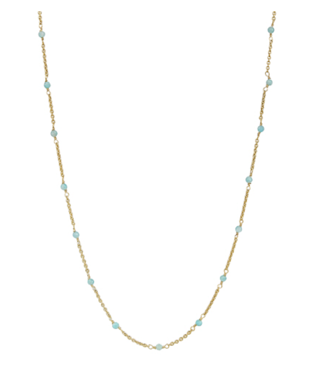 Amazonite Small Beaded Necklace