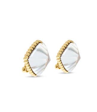 Capucine de Wulf Blandine Clip Earrings - Ice