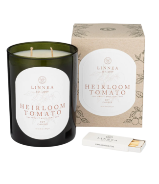 Linnea Heirloom Tomato 2-Wick Botanik Candle