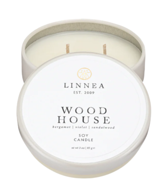Linnea Wood House Petite Candle