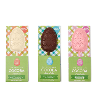 Two's Company Easter Egg Cocoba Lollipop