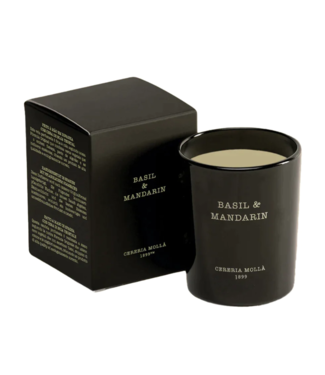 European Scents Basil & Mandarin Premium Mini Candle