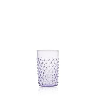 Anna von Lipa Hobnail Glass Lilla S/2