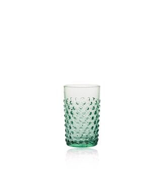 Anna von Lipa Hobnail Glass Beryl