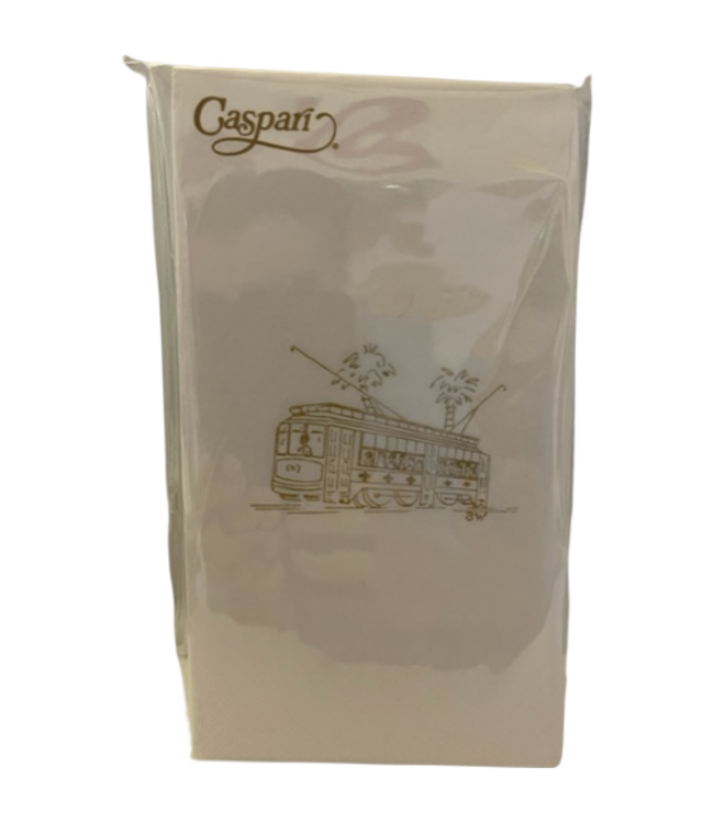 Gold Foil Streetcar Guest Towels