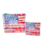 Red Flag, Stars & Stripes Acrylic Bitty Block