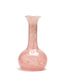 Pink Decorative Bottle / Vases with White Swirl