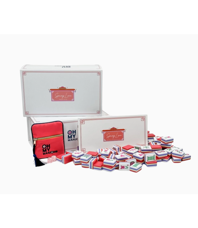 Spring Mahjong Tiles