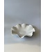 White Ruffle Bowl