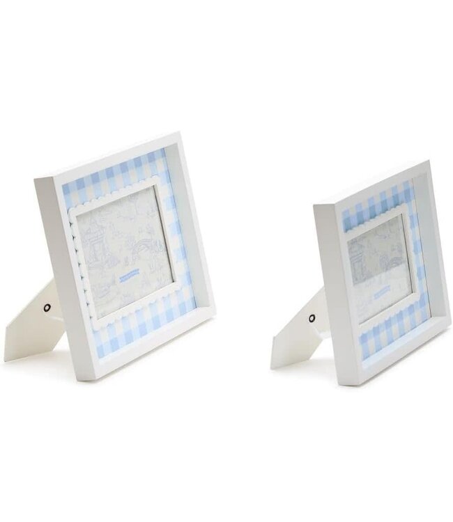 Blue Gingham Frame 5 x 7