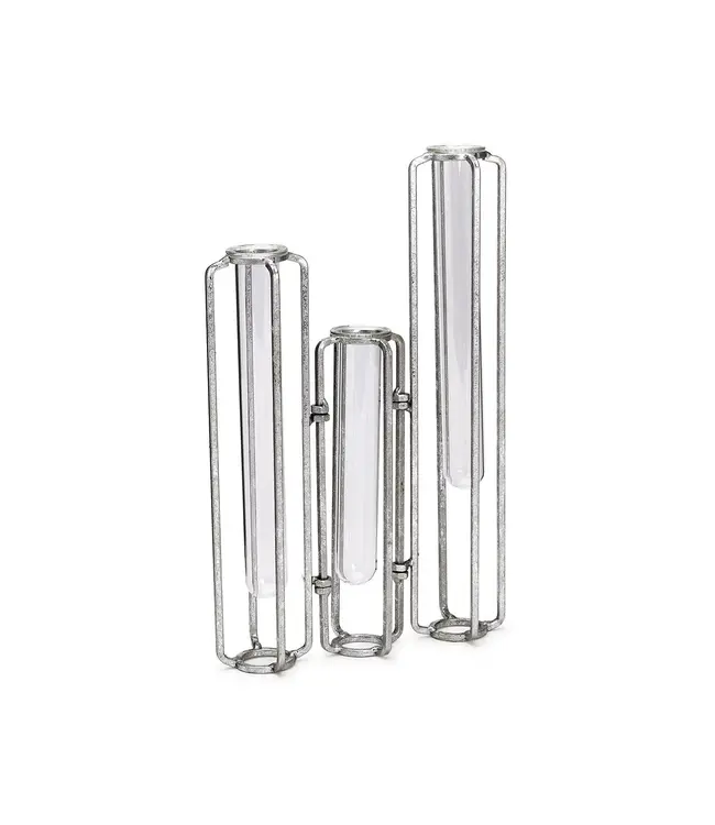 Lavoisier Set of 3 Hinged Flower Vase