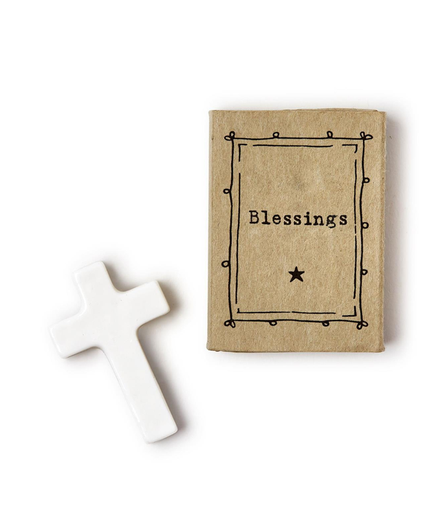 Cross in Matchbox Gift Box