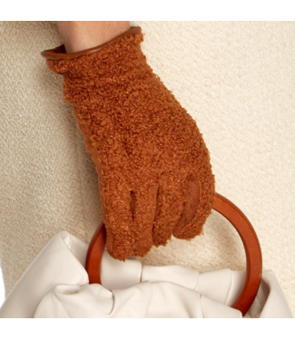 Two's Company Sherpa Gloves with Touchscreen Fingertip